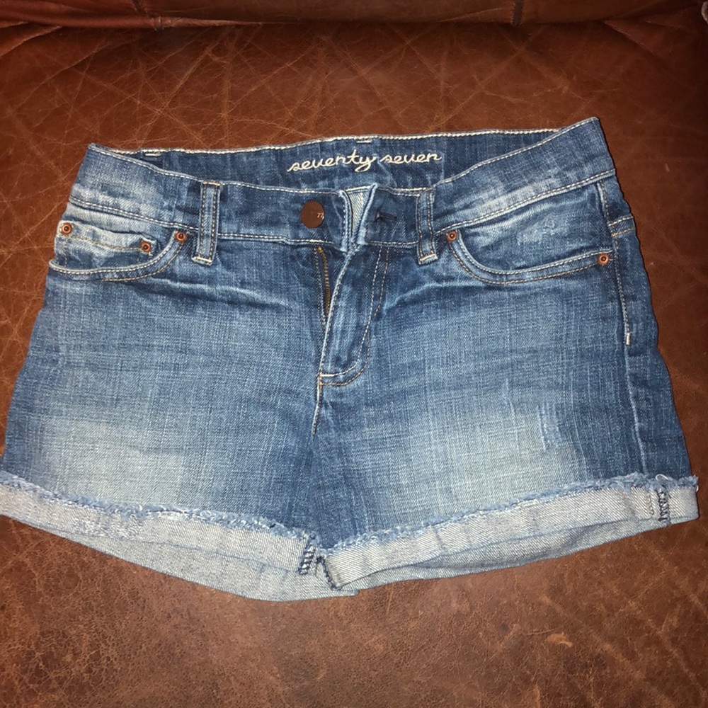 Girls jean shorts
